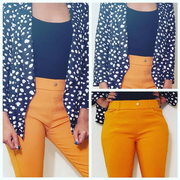 Amaryllis Elastic Stretch Leggings - Picture 2 of 4